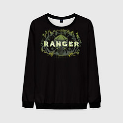 Свитшот мужской Ranger - DnD, цвет: 3D-черный