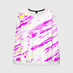 Мужской свитшот Розовые паттерны