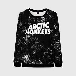 Свитшот мужской Arctic Monkeys black ice, цвет: 3D-черный