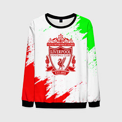 Свитшот мужской Liverpool краски спорт, цвет: 3D-черный