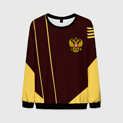Свитшот мужской Россия спорт стиль ссср, цвет: 3D-черный