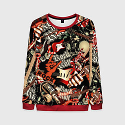 Мужской свитшот Рок патерн