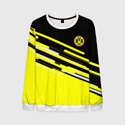 Свитшот мужской Borussia текстура спорт, цвет: 3D-белый