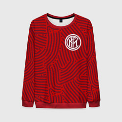 Свитшот мужской Inter отпечатки, цвет: 3D-красный