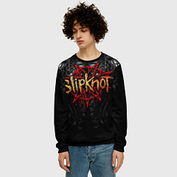 Свитшот мужской Slipknot band, цвет: 3D-черный — фото 2