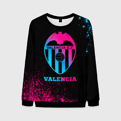 Свитшот мужской Valencia - neon gradient, цвет: 3D-черный