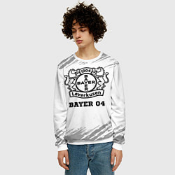 Свитшот мужской Bayer 04 sport на светлом фоне, цвет: 3D-белый — фото 2