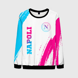 Мужской свитшот Napoli neon gradient style вертикально