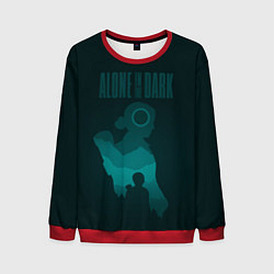 Свитшот мужской Alone in the dark - Emily, цвет: 3D-красный