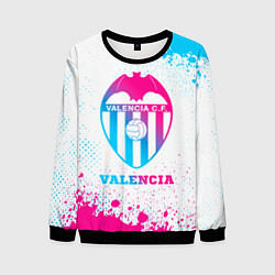 Мужской свитшот Valencia neon gradient style