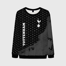 Свитшот мужской Tottenham sport на темном фоне вертикально, цвет: 3D-черный