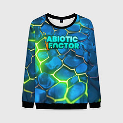 Мужской свитшот Abiotic Factor logo bright neon