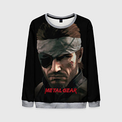 Свитшот мужской Metal gear Venom Snake, цвет: 3D-меланж