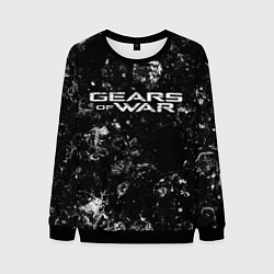 Свитшот мужской Gears of War black ice, цвет: 3D-черный