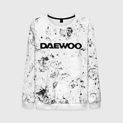 Свитшот мужской Daewoo dirty ice, цвет: 3D-белый