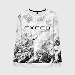 Свитшот мужской Exeed white graphite, цвет: 3D-белый