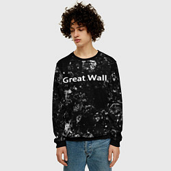 Свитшот мужской Great Wall black ice, цвет: 3D-черный — фото 2