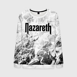 Свитшот мужской Nazareth white graphite, цвет: 3D-белый