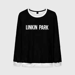 Свитшот мужской Linkin park rock white, цвет: 3D-белый