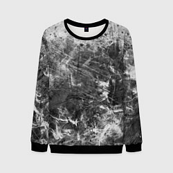 Мужской свитшот Абстракция - серый дым
