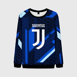 Свитшот мужской Juventus sport geometry steel, цвет: 3D-черный