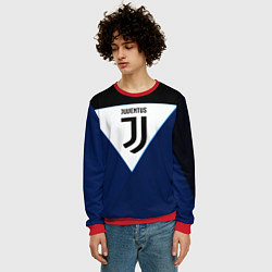 Свитшот мужской Juventus sport geometry color, цвет: 3D-красный — фото 2