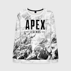 Свитшот мужской Apex Legends white graphite, цвет: 3D-белый