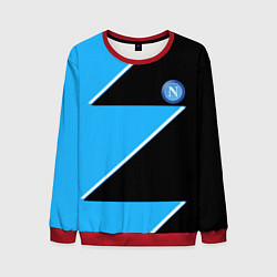 Мужской свитшот Napoli fc geometry blue