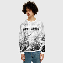 Свитшот мужской Deftones white graphite, цвет: 3D-белый — фото 2