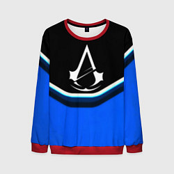 Свитшот мужской Assassins Creed logo abstergo, цвет: 3D-красный