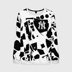 Мужской свитшот New York yankees - abstraction