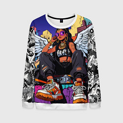 Мужской свитшот Городской ангел - urban style