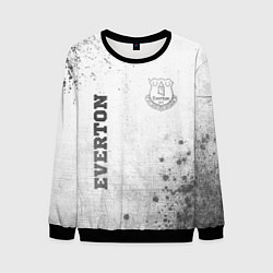 Свитшот мужской Everton - white gradient вертикально, цвет: 3D-черный