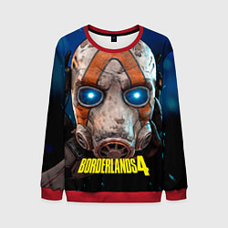 Свитшот мужской Маска в руке Borderlands 4, цвет: 3D-красный