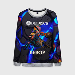 Свитшот мужской Deadlock logo and Bebop, цвет: 3D-меланж