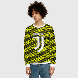 Свитшот мужской Juventus pattern fc, цвет: 3D-белый — фото 2