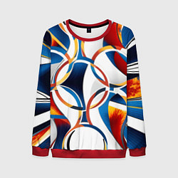 Мужской свитшот На тему Олимпиады