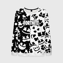 Свитшот мужской Fortnite patten Marshmello, цвет: 3D-белый