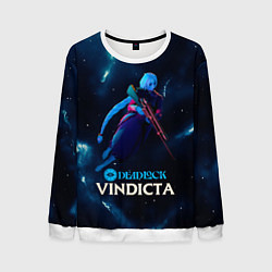 Свитшот мужской Виндикта Deadlock, цвет: 3D-белый