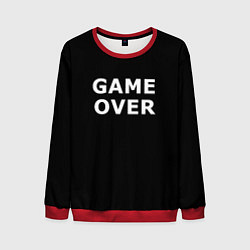 Мужской свитшот Game over white logo