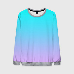 Мужской свитшот Неоновые разводы градиента