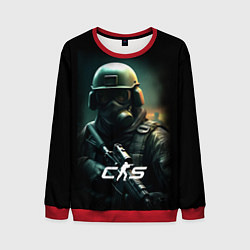 Свитшот мужской CS counter terrorist, цвет: 3D-красный
