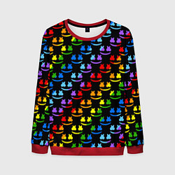 Мужской свитшот Marshmello pattern neon