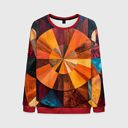 Мужской свитшот Круговая мозайка