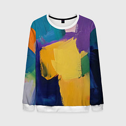 Мужской свитшот Мазки красок