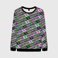 Мужской свитшот Juventus glitch pattern