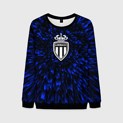 Свитшот мужской Monaco blue energy, цвет: 3D-черный