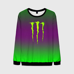 Свитшот мужской Monster energy gradient, цвет: 3D-черный