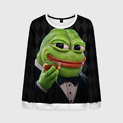 Свитшот мужской Pepe - its my dudes, цвет: 3D-белый