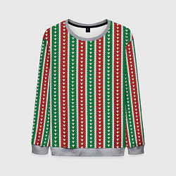 Свитшот мужской Knitted pattern, цвет: 3D-меланж